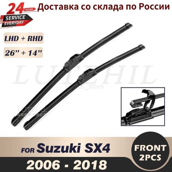 Tergicristalli Tergicristallo Spazzole Tergicristallo Anteriori Per Suzuki SX4 2006-2018 2007 2008 2009 2010 2011 2012 2013 Parabrezza Parabrezza Finestra Anteriore 26 