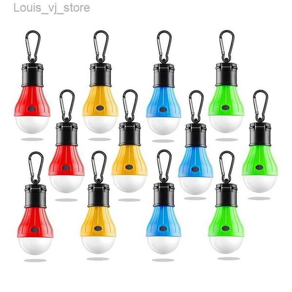 Camping Laterne Mini Notfall Camping Lampe Tragbare LED Camping Zelt Laterne Mit Clip Haken Für Rucksackreisen Camping Wandern Angeln Ausfall YQ231205