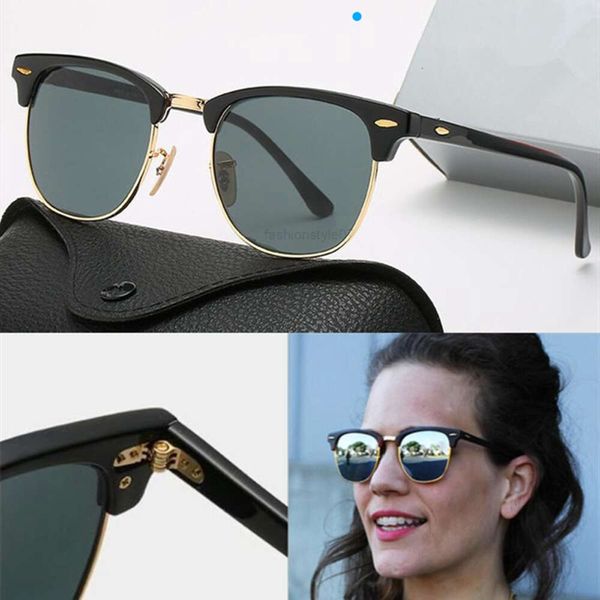 Sonnenbrille Polarisierte Sonne Männer Frauen Pilot Bans 2023 Neue Herren Damen Luxurys Designer Uv400 Brillen Mode Brillen Metall Designer Rahmen Pola