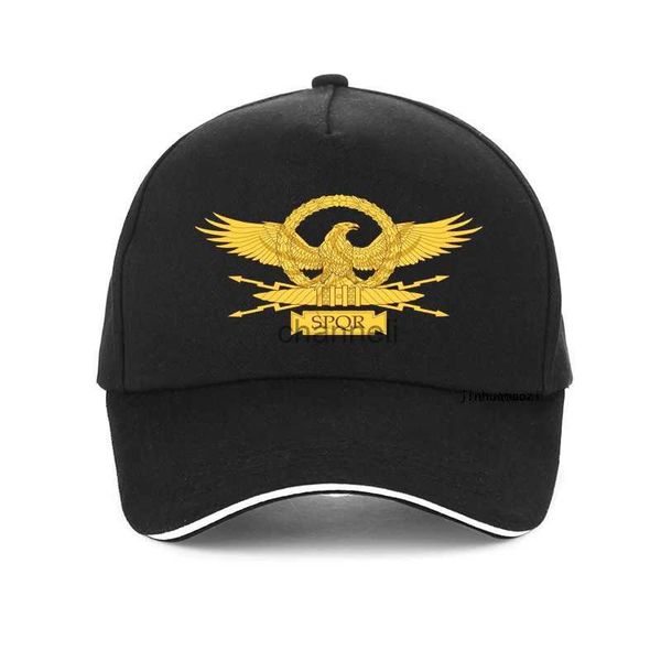 Snapbacks Imperio Romano Senado Pueblo de Roma Águila SPQR sombrero Verano Hombres Mujeres Gorra de béisbol Sombreros snapback ajustables gorras YQ231205