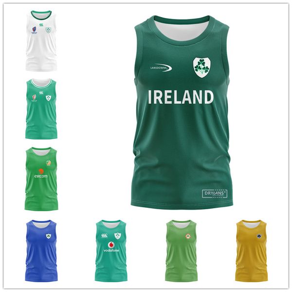 2023 Irland Rugby Ärmelloses Shirt Männer Sport Training Weste Sportwear Outdoor Sweatshirts T-shirts