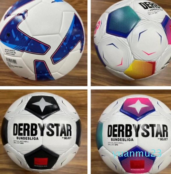 Neue Spielbälle der Serie A, Bundesliga, Derbystar Merlin Fußball, Partikel-Rutschfestigkeit, Spieltraining, Ballgröße