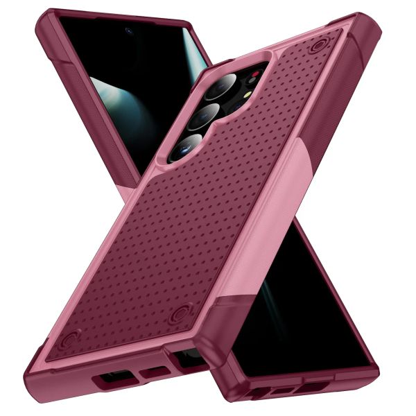 Capa de telefone pesada à prova de choque para Samsung Galaxy S24 S23 21 Plus Ultra FE A52 A71 A22 A23 A32 A33 A53 A73 5G A14 A54 Moto G 5G Power Stylus Pixel 8 Pro Armor Capa dura