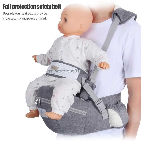 Transportadoras slings mochilas bebê hip assento portador recém-nascido ergonômico cintura fezes sling segurar cinto titular hipseat mochila casa acessórios de viagem q231206