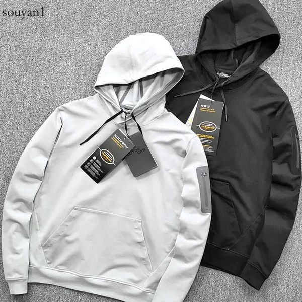 Mens Hoodies Sweatshirts Tasarımcı Burberys Klasik Sonbahar Kış Yeni Burbs Aile Mektubu Kirin kolu Hooded Peluş Peluş Sweater Erkekler ve Kadınlar İçin