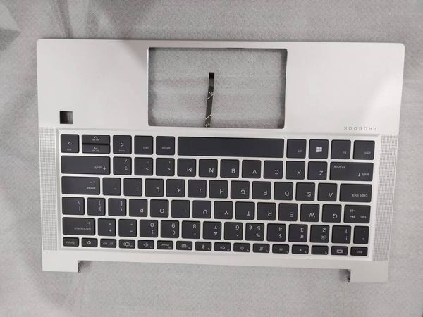 M49527-001 Silber Original Neu Für HP Palmrest KB Lünette Obere Abdeckung mit Hintergrundbeleuchtung