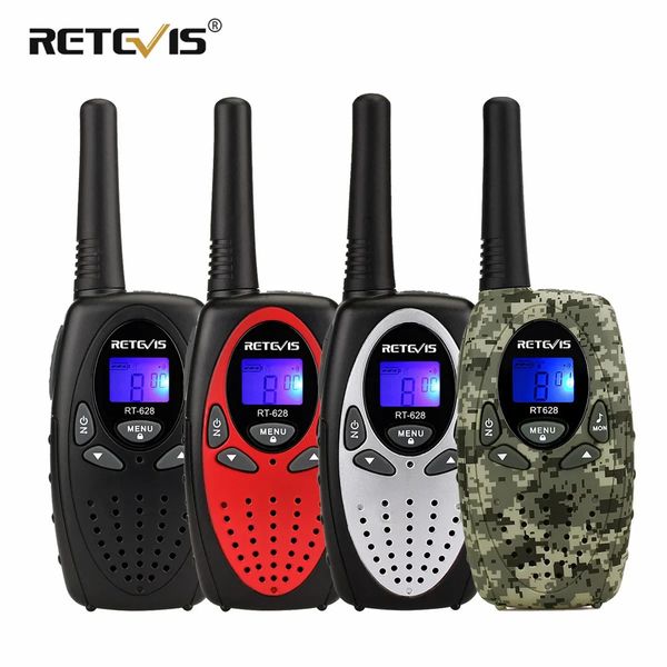 Walkie talkie giocattolo Retevis RT628 Walkie Talkie per bambini 2 pezzi PMR446 Walkie-talkie per bambini Compleanno Regalo di Natale per Boy Girl Toy Radio Communicator 231204