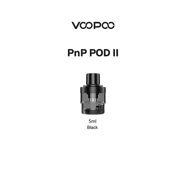 2 unidades/pacote original voopoo pnp pod ii cartucho vazio versão atualizada 5ml ajuste bobina pnp para arrastar h80s/arrastar e60/arrastar h40 e-cigarro