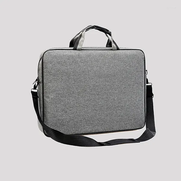 Pastas 15.6 Polegada Laptop Bolsa de Ombro Elegante Durável Bolsa Maleta Computador Notebook À Prova de Choque Sacos de Proteção para Mulheres Homens