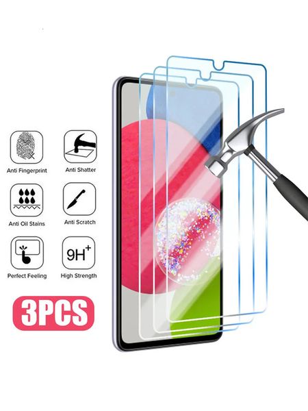 Proteggi schermo per telefono cellulare 10PC Samsung Galaxy A10 A20E A21S A30S A40 A50 A70 Screen Saver per Samsung A12 A22 A31 A51 A52S 5G M21 M31 231205