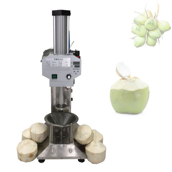 Macchina elettrica per cocco verde Cocos Husk Rimuovi grattugia Pelapatate Dehusk Raschietto Open Opener Cutter Cut Peel Machine