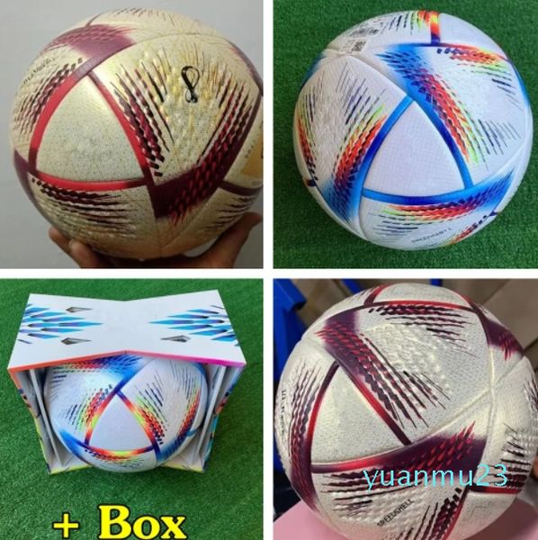 Nuovo pallone da calcio della Coppa del Mondo di alta qualità, di alta qualità, per una bella partita. Nave senza aria