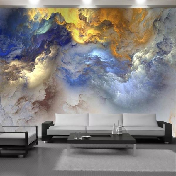 3d Modern Behang Prachtige Cloud Marmer Prachtige Wallpapers Interieur Home Decor Woonkamer Slaapkamer Schilderij Muurschildering Muur Papers296l