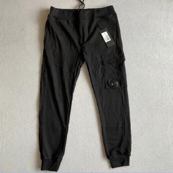 Pantaloni da uomo Pantaloni sportivi con lenti diagonali in pile con logo e tuta da esterno rimovibile Pantaloni sportivi da jogging in cotone casual Taglia M-XXL J58N #