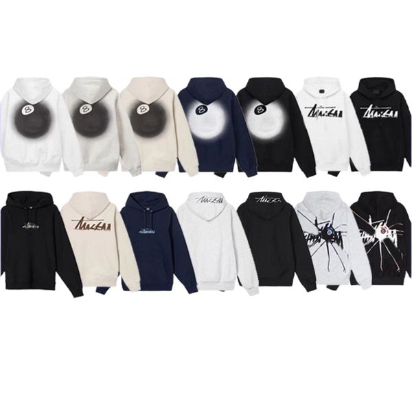 Tasarımcı Mens Hoodies Sweatshirts hırka kapüşonlu gündelik adam mektup nakış çift cadde üst