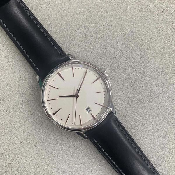 Relógios de pulso O relógio masculino mais recente tem uma caixa de aço inoxidável polido de 40 mm e movimento japonês Miyota9015
