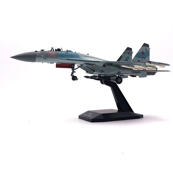 Uçak Modle Jason Tutu Uçak Uçak Modeli 1/100 Rusya Hava Kuvvetleri Savaşçısı Su 35 Uçak Alaşım Modeli Diecast 1 100 Metal Uçak 231206