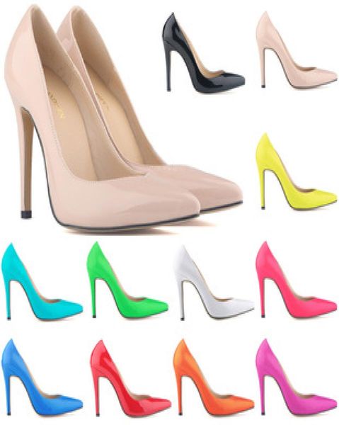 Chaussure Femme женские пикантные туфли-лодочки из искусственной кожи на высоком каблуке с острым носком женские вечерние свадебные туфли США 411 D00631728453