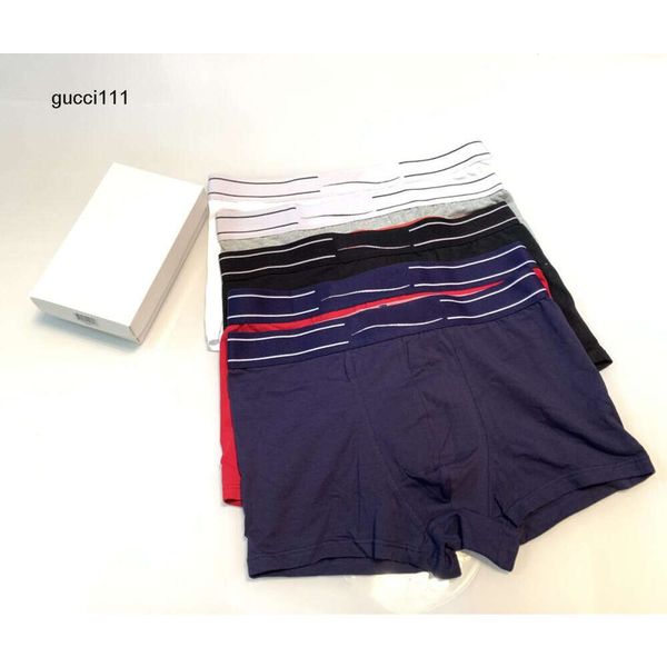 con comode balencaigalies arcobaleno balencigalies alti da uomo boxer intimo mutande cotone traspirante qualità scatola di mutande di lusso classico AEZI