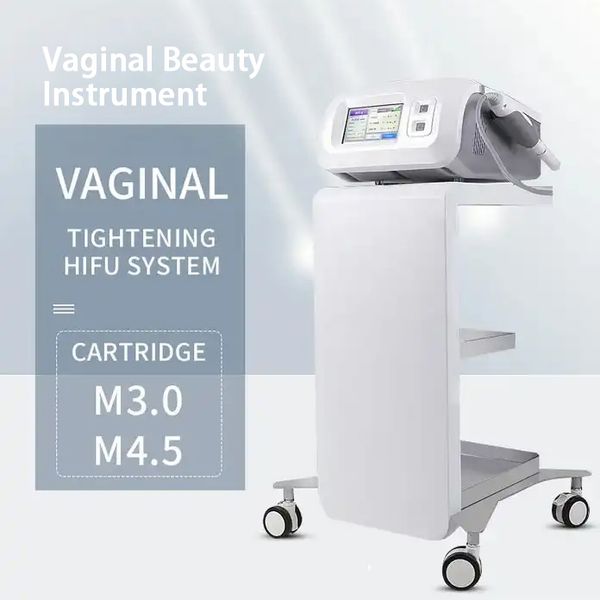 3.0mm 4.5mm Bisturi ad ultrasuoni HIFU Donne Privati Rilassamento Immunità Enhancement Enhancement Macchina per massaggio vaginale ad ultrasuoni