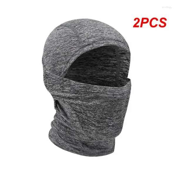 Bandane 2PCS Passamontagna tattico mimetico Maschera a pieno facciale Wargame CP Cappello militare Caccia Ciclismo Esercito Multicam Bandana Collo