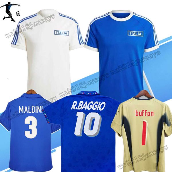 125 Yıldönümü 2023 2024 İtalya Futbol Formaları Oyuncu Versiyon Maglie Da Calcio Totti Verratti Chiesa Eğitim Takım Italia Futbol Gömlekleri