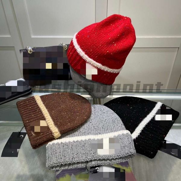 Berretti Beanie/Skull Caldo berretto da uomo firmato cappello invernale berretto di lana morbido cashmere nero bianco grigio berretto lavorato a maglia da donna designer addensato berretto con teschio casual popolare