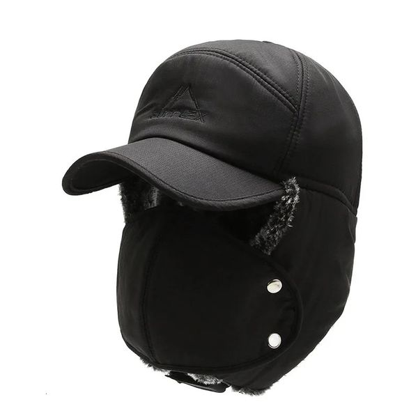 Beanie/Totenkopfkappen K242 Wintermütze Lei Feng Hut Herren Stilvolle Kappen Warmer Gehörschutz Winddichter Gehörschutz Pilotenmütze Baseballmütze 231205