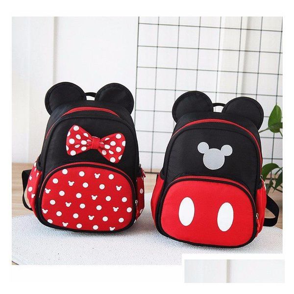 Mochilas Bebê Crianças Mochila Shoders 2-6-Year-Old Infantil Garten Cute Little Cartoon Boys e Drop Delivery Bebê, Crianças Maternidade A Dhwzu