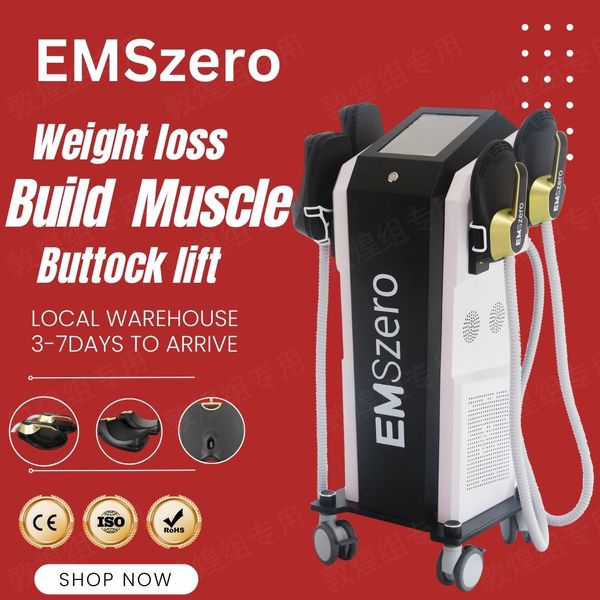 EMSzero Pérdida de peso Reducción de grasa Máquina para esculpir el cuerpo EMS Estimulación electromagnética Adelgazamiento muscular 14 Teslas EMS Radiofrecuencia Salón de belleza Nuevo