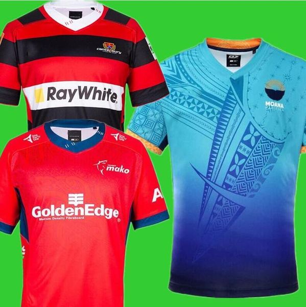 Taglia S-5XL 2022 Moana Tasman Magliette in jersey di rugby Maglia della International League