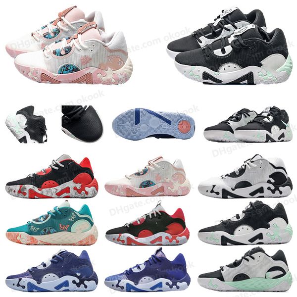 6 Freizeitschuhe für Herren, Basketballschuhe, Sport-Trainingsschuhe, blaues Pulver für Herren und Damen