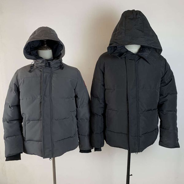 Erkekler Down Parkas Tasarımcıları Kanadalı Coats Kadın Ceketleri Veste Homme Kış Puffer Büyük Kürk Hoody Apparel Fourrure Mektupları Çıkarlar Tasarımcı