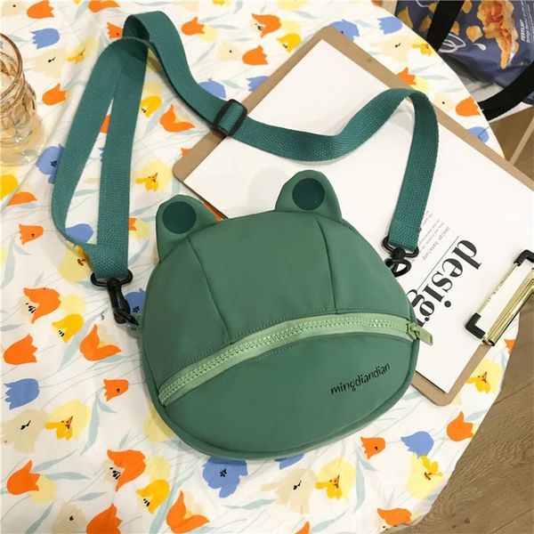 Abendtaschen Hohe Qualität Frosch Messenger Bag Für Weibliche Lustige Nette Crossbody Mädchen Geldbörse Frauen Schulter2594