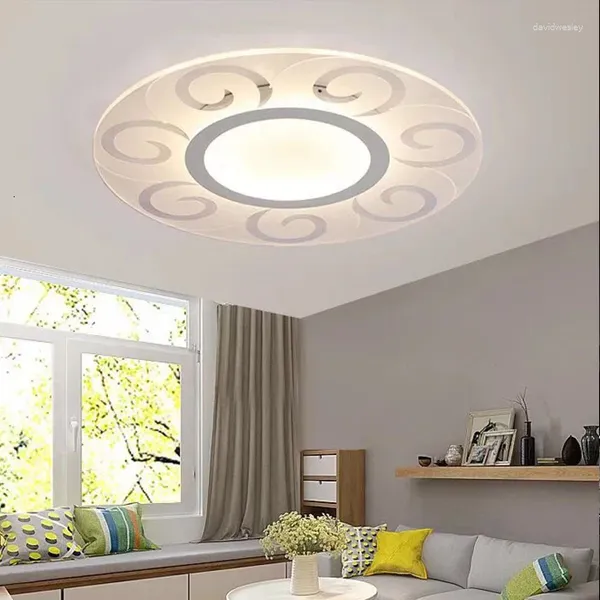 Luzes de teto modernas luminárias LED Luminaria de Teto Home Light Lamp Deixa luminária de vidro