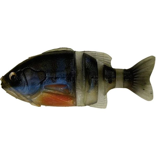 IMAKATSU JAVAGILL 4 peças por pacote 90mm12g110mm22g Pia Lentamente Isca Isca Nodosa Peixe Sunfish Folha Natação Macia 220108196F