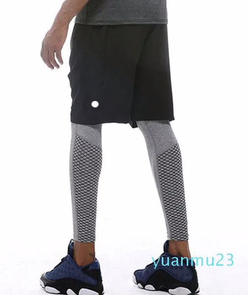 ll masculino yoga esportes shorts de secagem rápida com bolso traseiro do telefone móvel casual correndo ginásio quinto masculino jogger pa