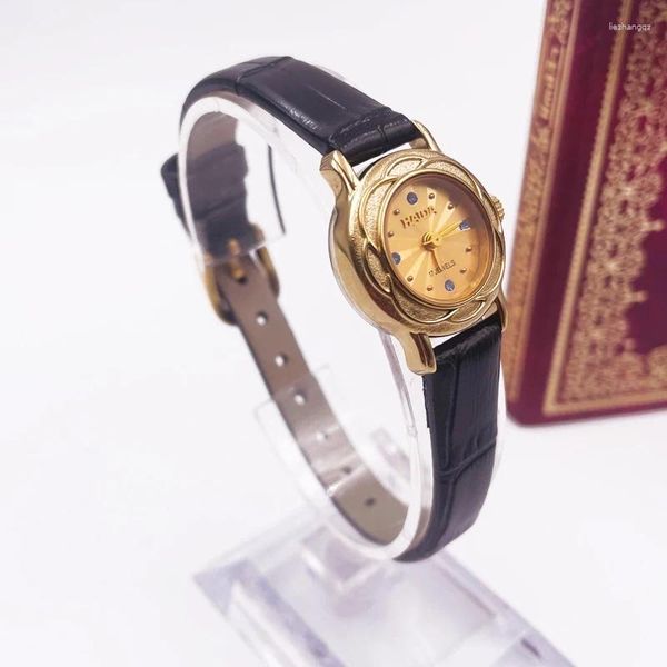 Orologi da polso Cintura con motivo Haida da donna anni '80 Classico vintage in lega di titanio Orologio meccanico manuale versatile per piccoli gruppi