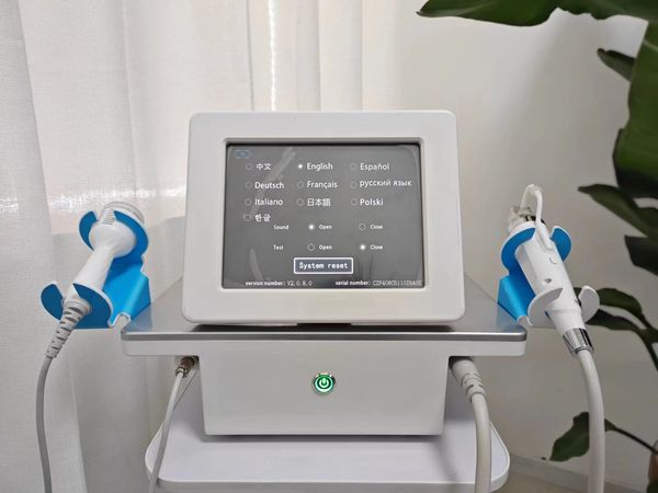 Máquina fracionária de microagulhamento RF de nova tecnologia para remoção de estrias de cicatrizes de acne com martelo de gelo fresco