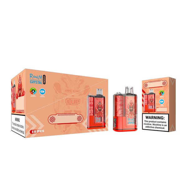 Fumot Crystal 12000 Hits Vapor Pen Устройство 100% оригинальный дизайн Prime Pod System Kit Встроенный аккумулятор емкостью 850 мАч