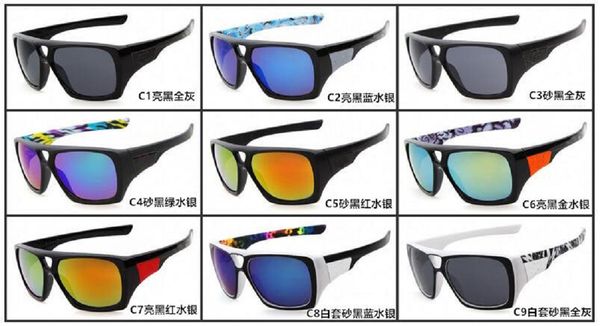 Sport-Sonnenbrille, großer Rahmen, bunte Sonnenbrille, Outdoor-Radfahren, Krötenbrille, Fuchs 7968, Vintage-Sonnenbrille PF