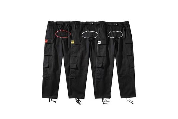 Salopette da uomo Salopette da uomo firmata Pantaloni sportivi Street Hip Hop Salopette casual multitasche con gamba dritta oversize