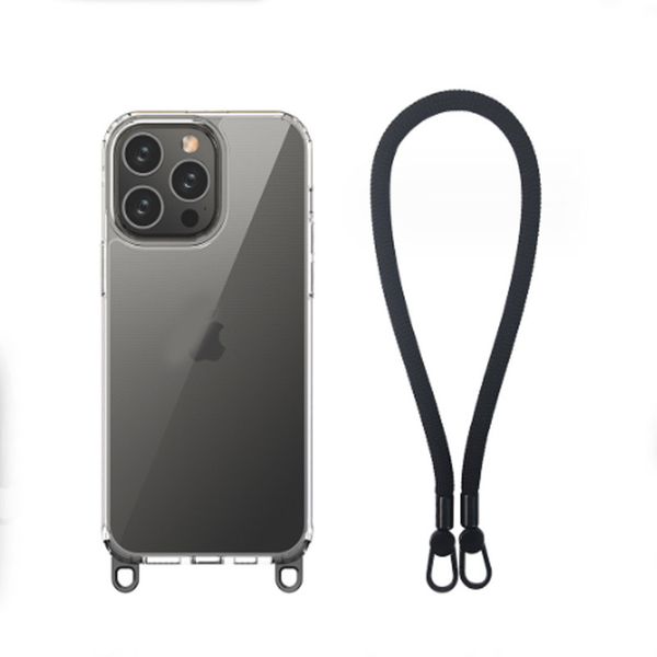 Neue Lanyard-Handyhülle, abnehmbare, kurze Handschnur, 45 cm lange Handyhülle für iPhone 15Promax 14 Plus, iPhone 13 PRO 12 PRO 14 PRO MAX 12 15 15pro