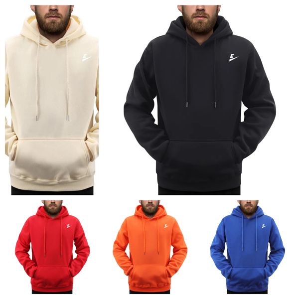 Kadınlar Erkek Tasarımcıları Hoodie Ni Anahtar Üçgen Kapüşonlu Mektup Baskı Kapşonlu Kazak Yuvarlak Boyun Uzun Kollu Giysiler Sweatshirt Pamuk Gevşek Kırış