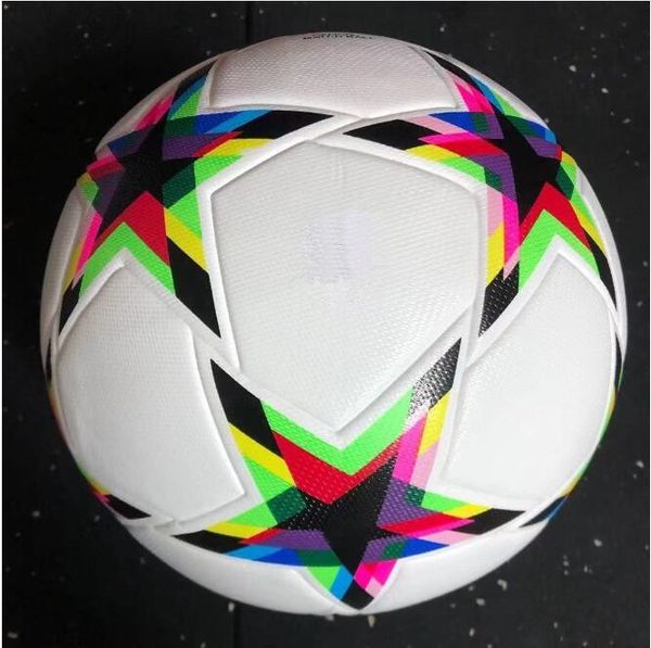 Новые 23 24 25 Чемпион Европы футбольный мяч размером 5 Финал Kyiv PU Balls Granules Устойчивые к скольжению футбол 2023 2024 2025 8153