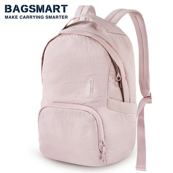 Sacos de noite Bagsmart anti roubo mochila para mulheres escola faculdade 13 polegadas notebook viagem impermeável amortecimento laptop mochilas 231206