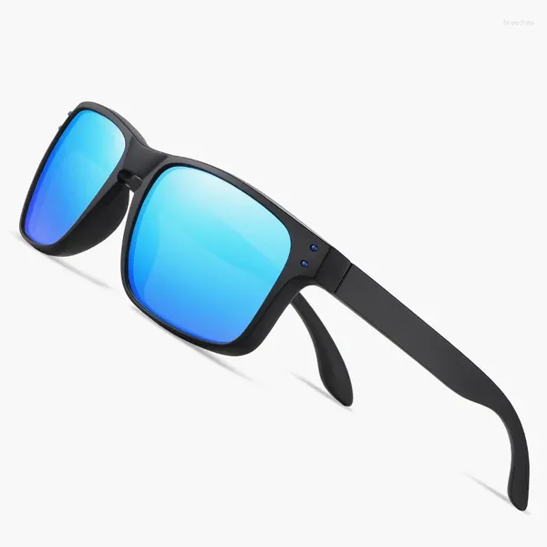 Sonnenbrille, übergroß, polarisiert, klassischer Rahmen, Sonnenbrille, Herren, modisch, zum Angeln, Radfahren, Strand, Autofahren