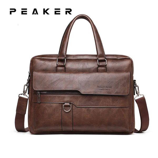 Aktentaschen er Herren-Aktentasche für Dokumente, Leder, Luxusmarke, Herren-Business-Reisetasche, A4-Dokumenten-Organizer, Herren-Handtasche 231205