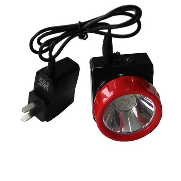 Lâmpadas de cabeça Ld-4625 LED Miner Safety Cap Lâmpada 3W Mineração Luz Caça Farol Pesca Lamp230L Drop Delivery Luzes Iluminação Portátil Dhkzc