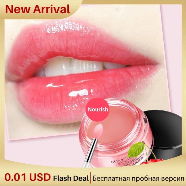 Lip Plumper Lip Plumper Idratante Idratante Labbra Maschera per dormire Nutriente Riparazione Linee sottili Gel labbra Crema Plumper Enhancer Anti invecchiamento Cura della pelle 231205